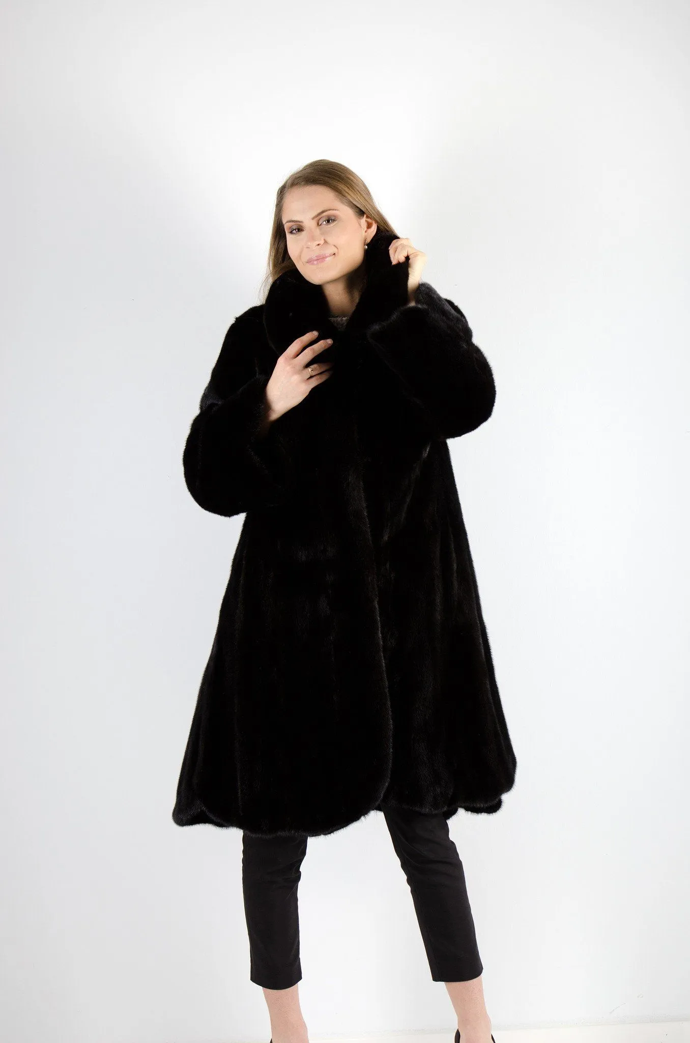 22 | Black Mink Coat