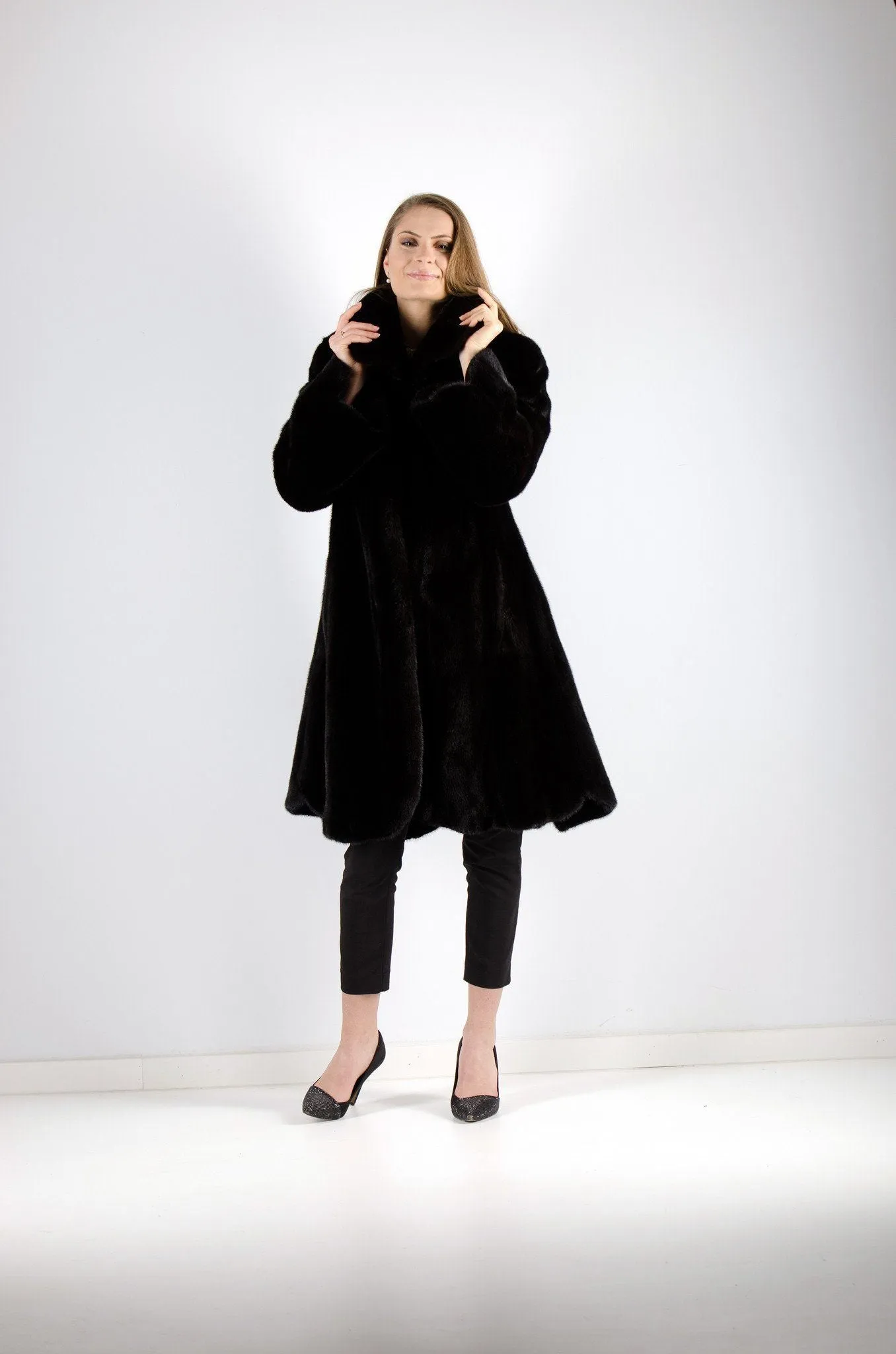 22 | Black Mink Coat