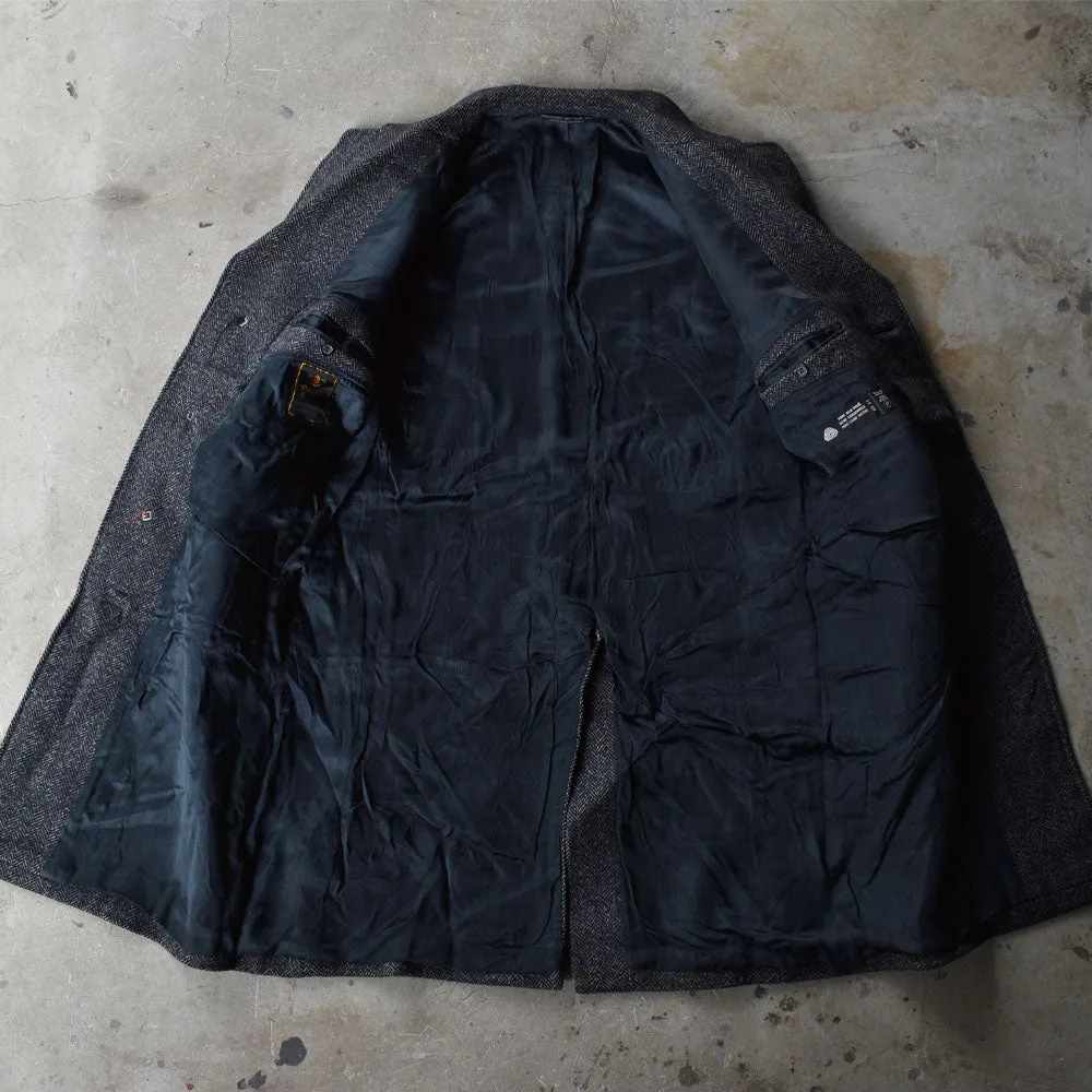60's Foreman & Clark ヘリンボーン ウールチェスターコート 231205