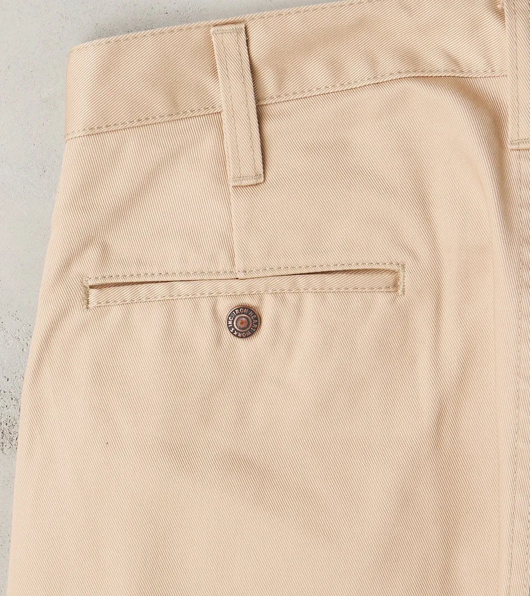 721-KHA - Slim Tapered - Mercerized Selvedge Khaki Chino