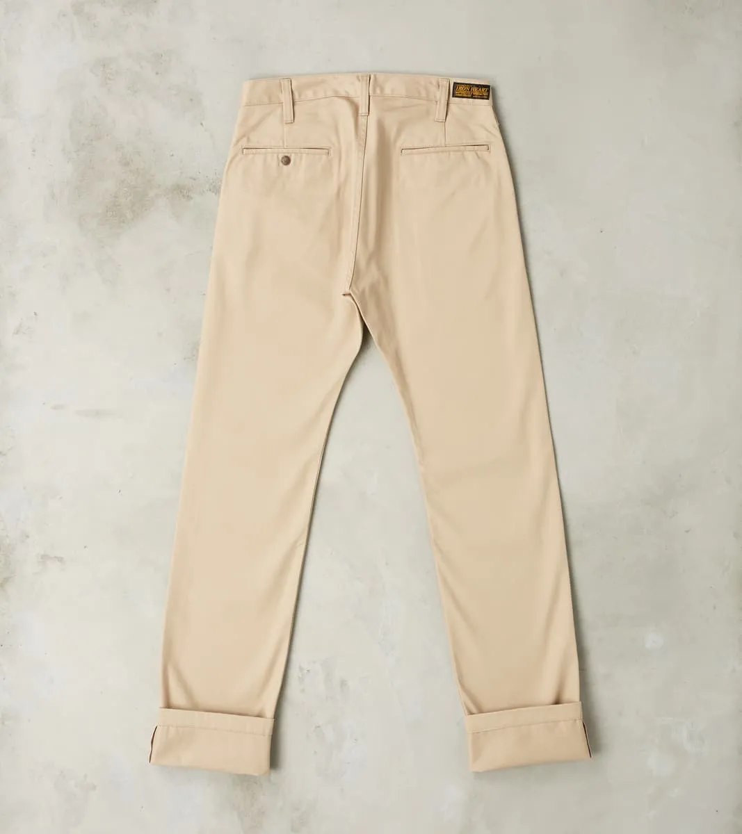 721-KHA - Slim Tapered - Mercerized Selvedge Khaki Chino