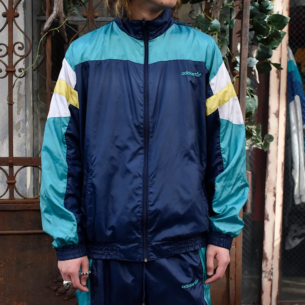 80’s adidas ナイロン セットアップスーツ 231208H