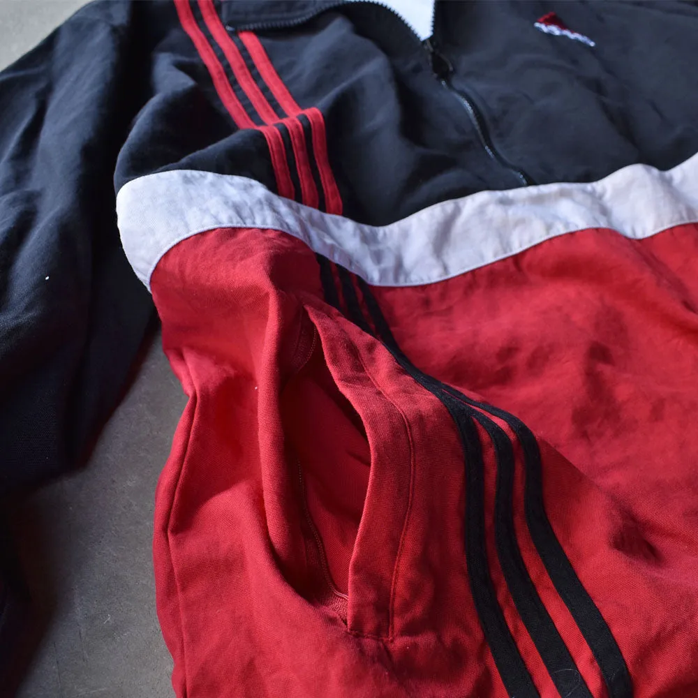 90’s adidas 裏地付き ナイロンプルオーバー 240317
