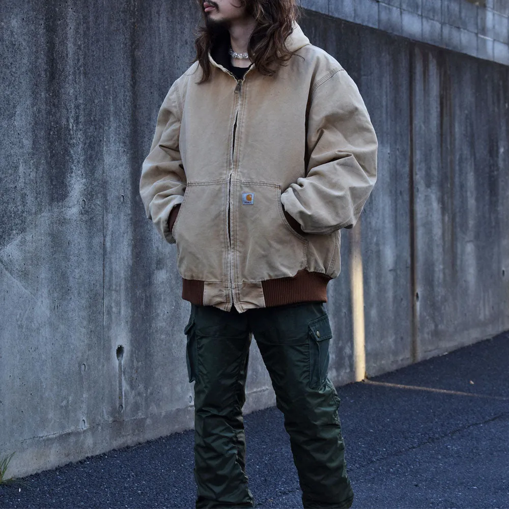 90’s Carhartt 雰囲気◎！ キルティングライナー アクティブパーカー USA製 231114