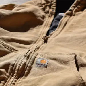 90’s Carhartt 雰囲気◎！ キルティングライナー アクティブパーカー USA製 231114