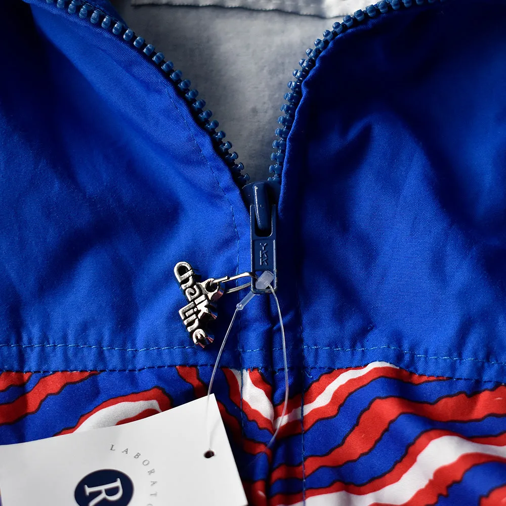 90's ZUBAZ Chalk Line ゼブラ柄 “SPORTS AUTHORITY” ナイロンジャケット USA製 240314H