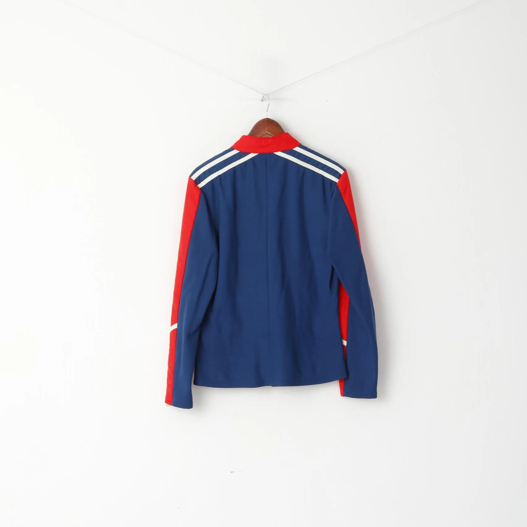 Anba Of Austria Women S Jacket Red Nylon Vintage Nylsuisse 70s Full Zipper Top
