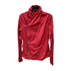 Athletic Jacket By Lululemon In Red, Size: S