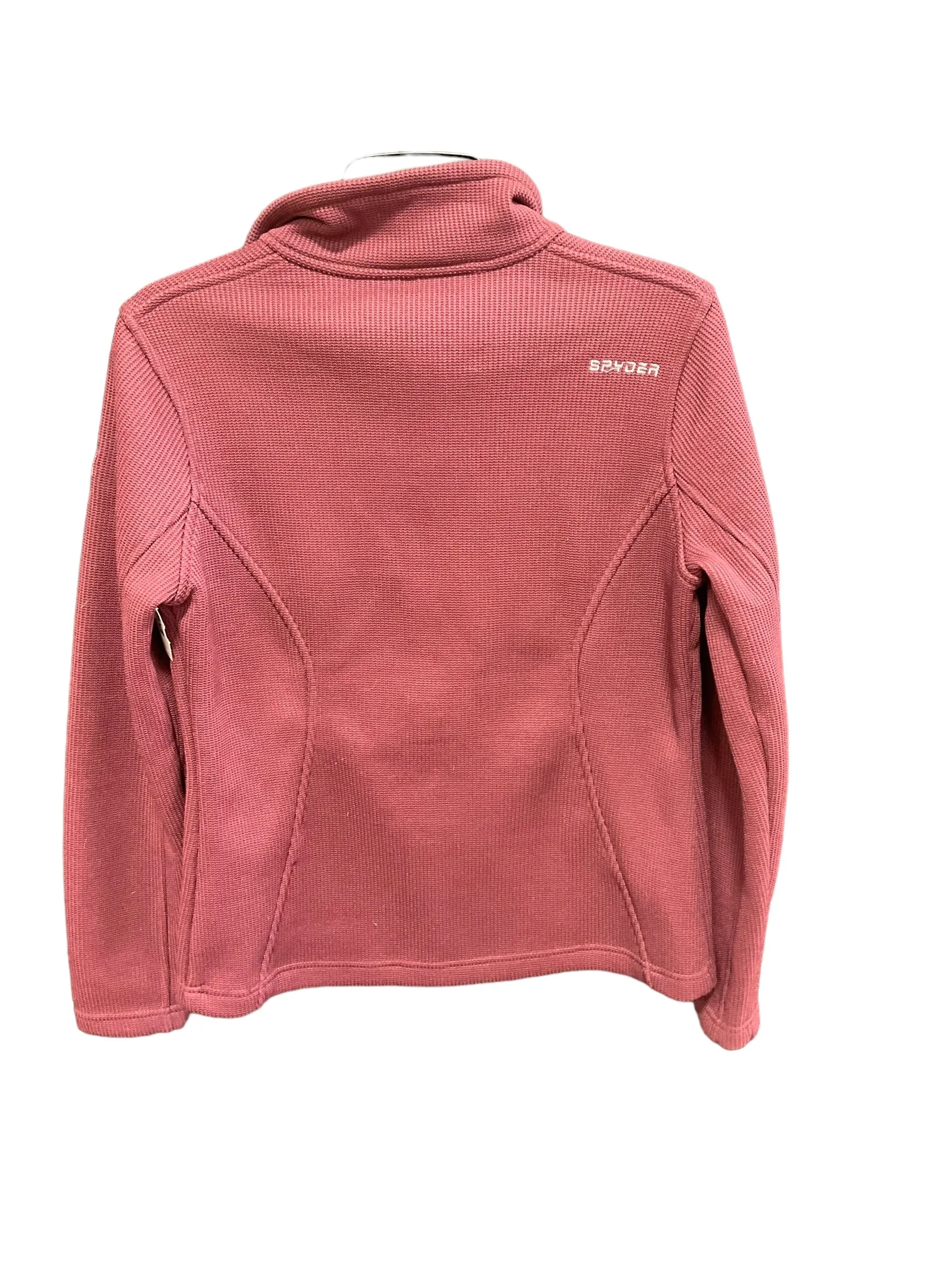 Athletic Jacket By Spyder In Red, Size: M