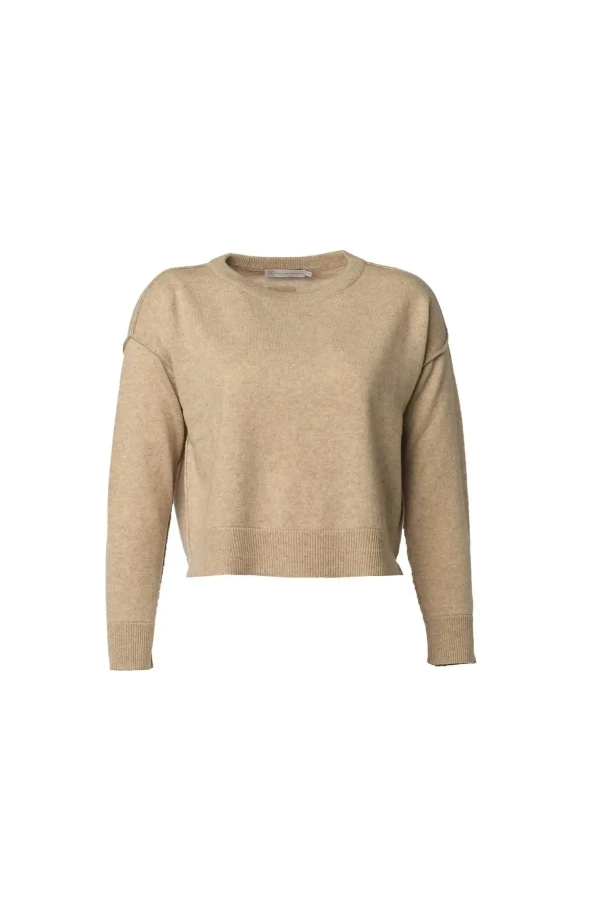 Beige Carole Cashmere and Wool Carole Women's Sweater