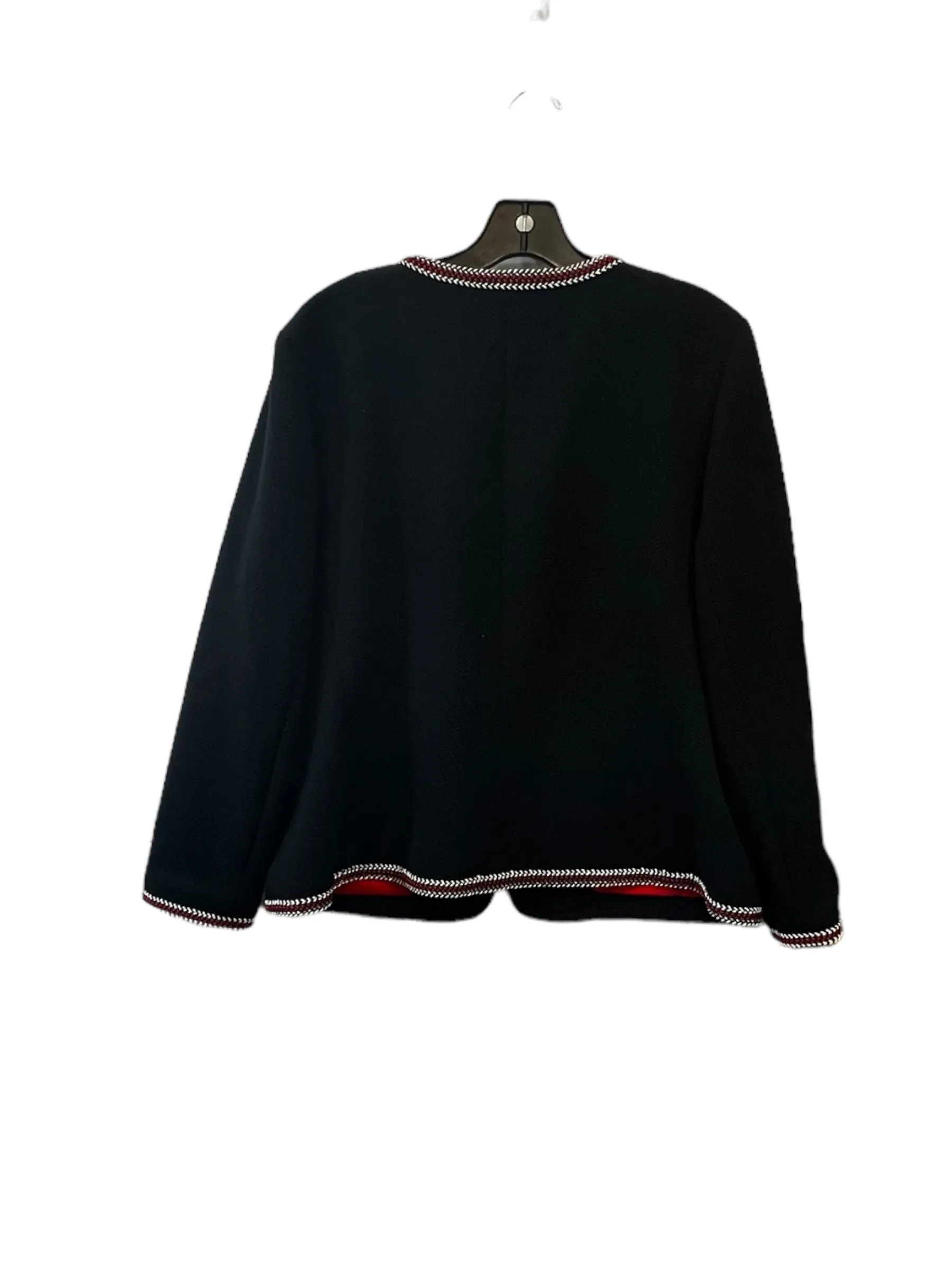 Black & Red Jacket Other Anne Klein, Size Xl