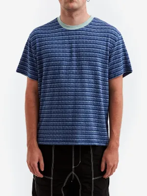 Brain Dead Pruned Short Sleeve T-Shirt - Blue
