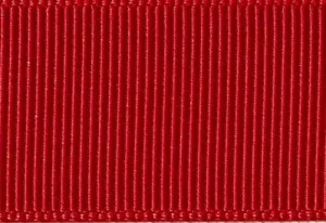 Bright Red Grosgrain Ribbon cut to 80CM (24 pieces)