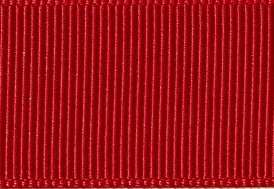 Bright Red Grosgrain Ribbon cut to 80CM (24 pieces)