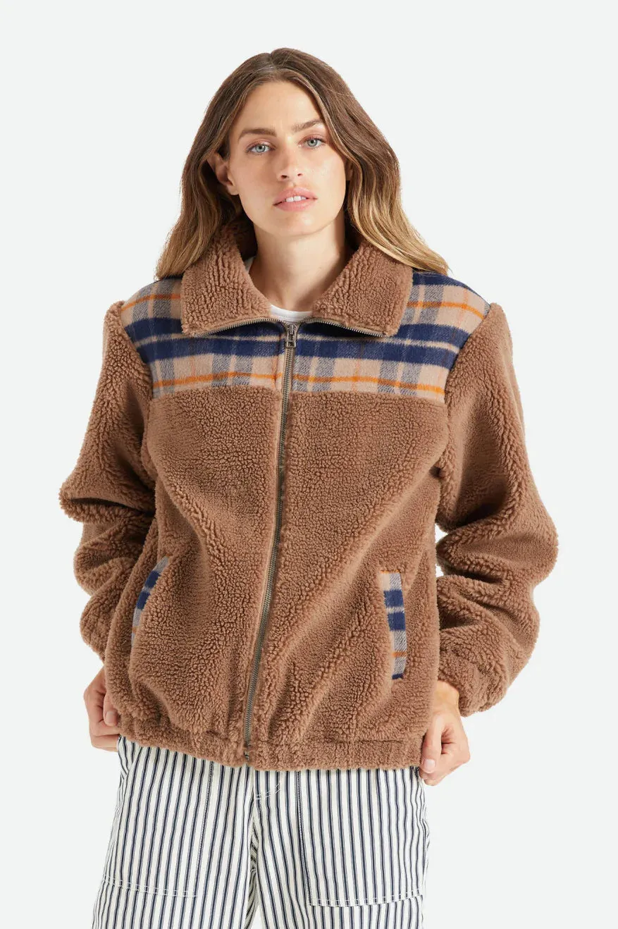 BRIXTON - SHERIDAN JACKET - PINE BARK