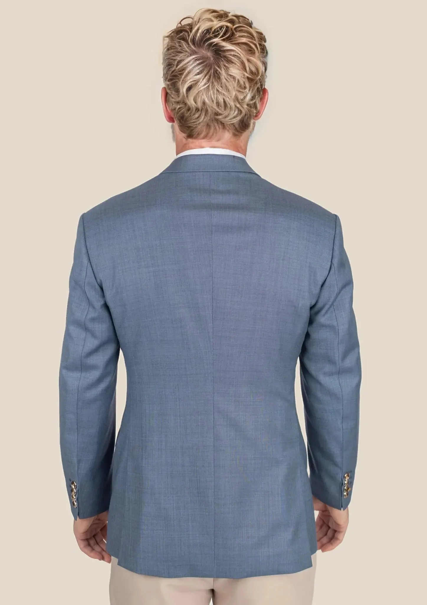 Bryant Vista Blue Sharkskin Jacket