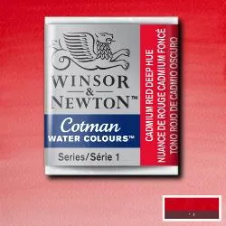 Cotman Watercolour - Cadmium Red Deep Hue