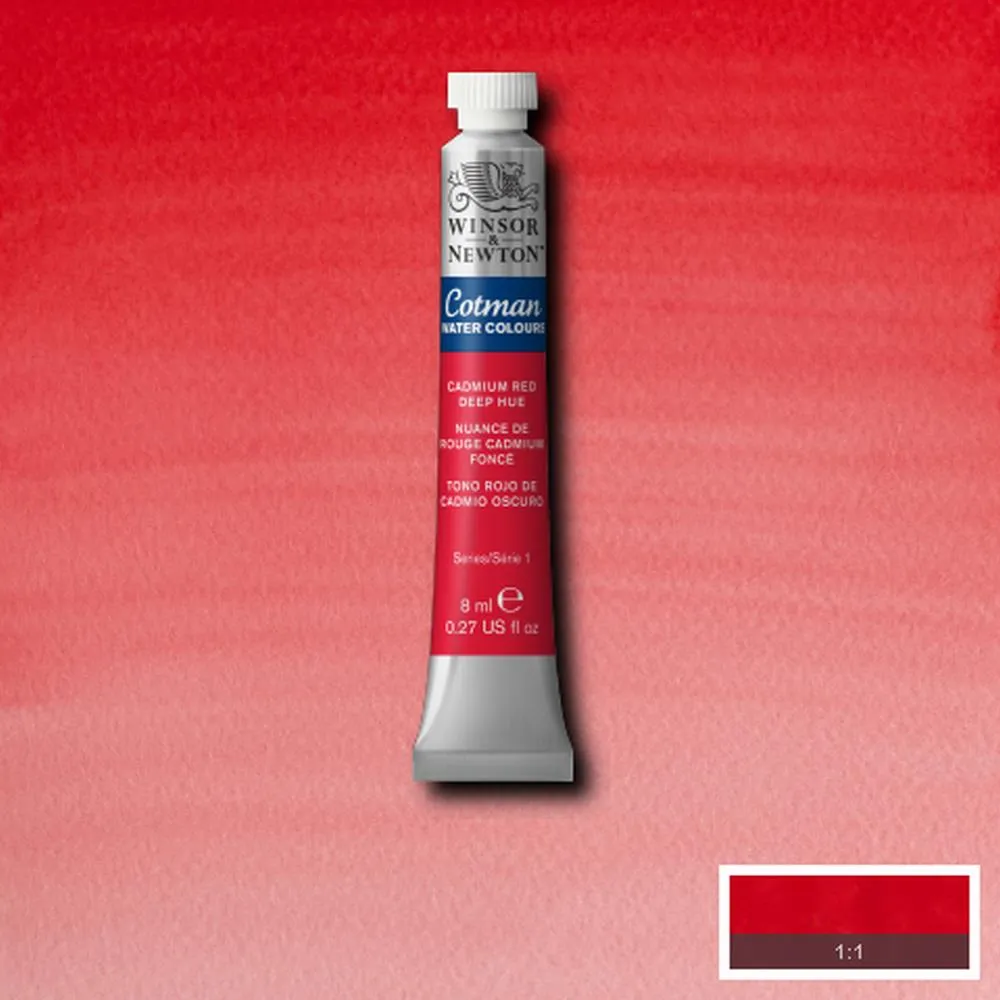 Cotman Watercolour - Cadmium Red Deep Hue