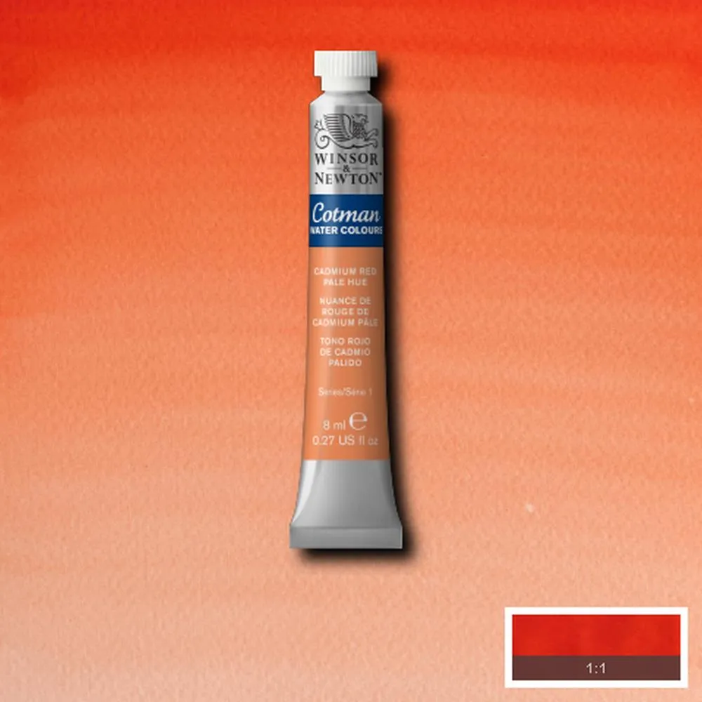 Cotman Watercolour - Cadmium Red Pale Hue