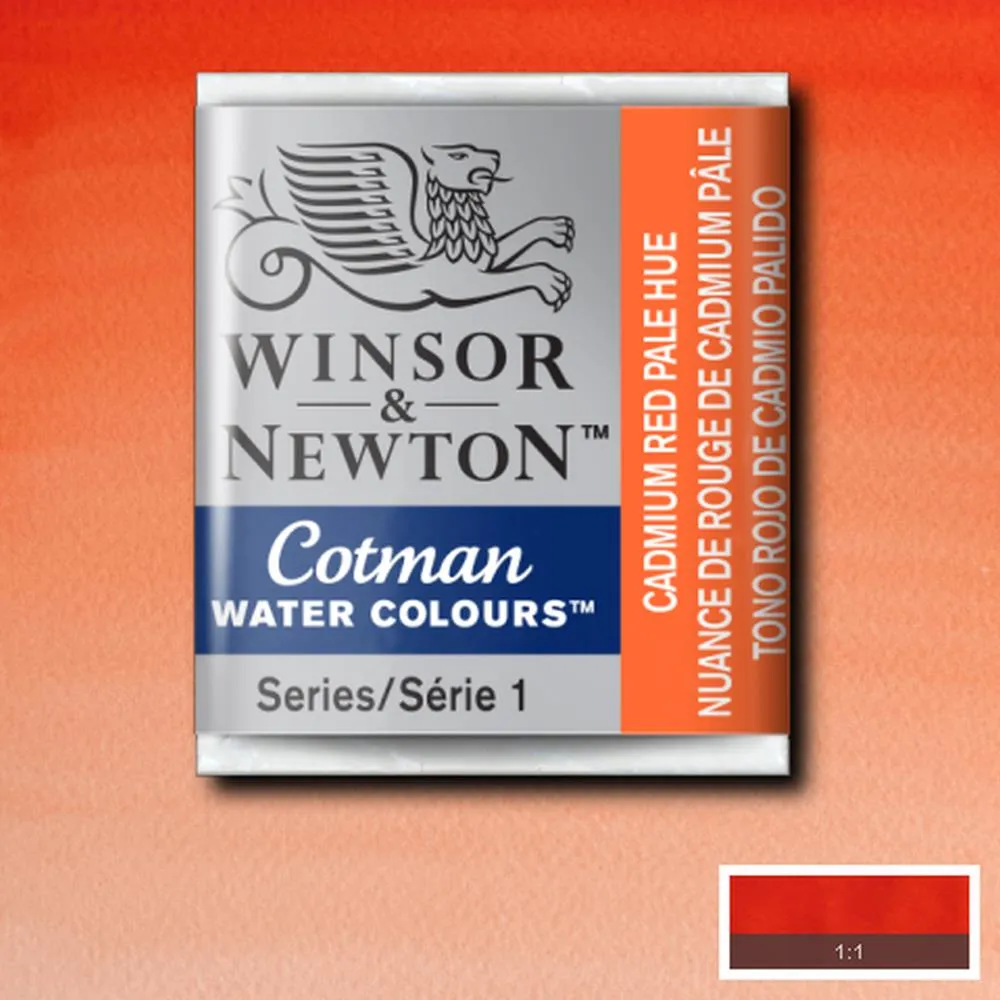Cotman Watercolour - Cadmium Red Pale Hue