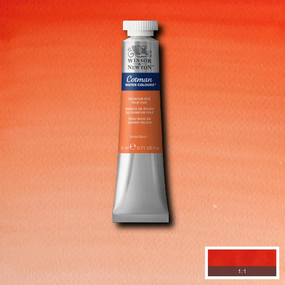 Cotman Watercolour - Cadmium Red Pale Hue