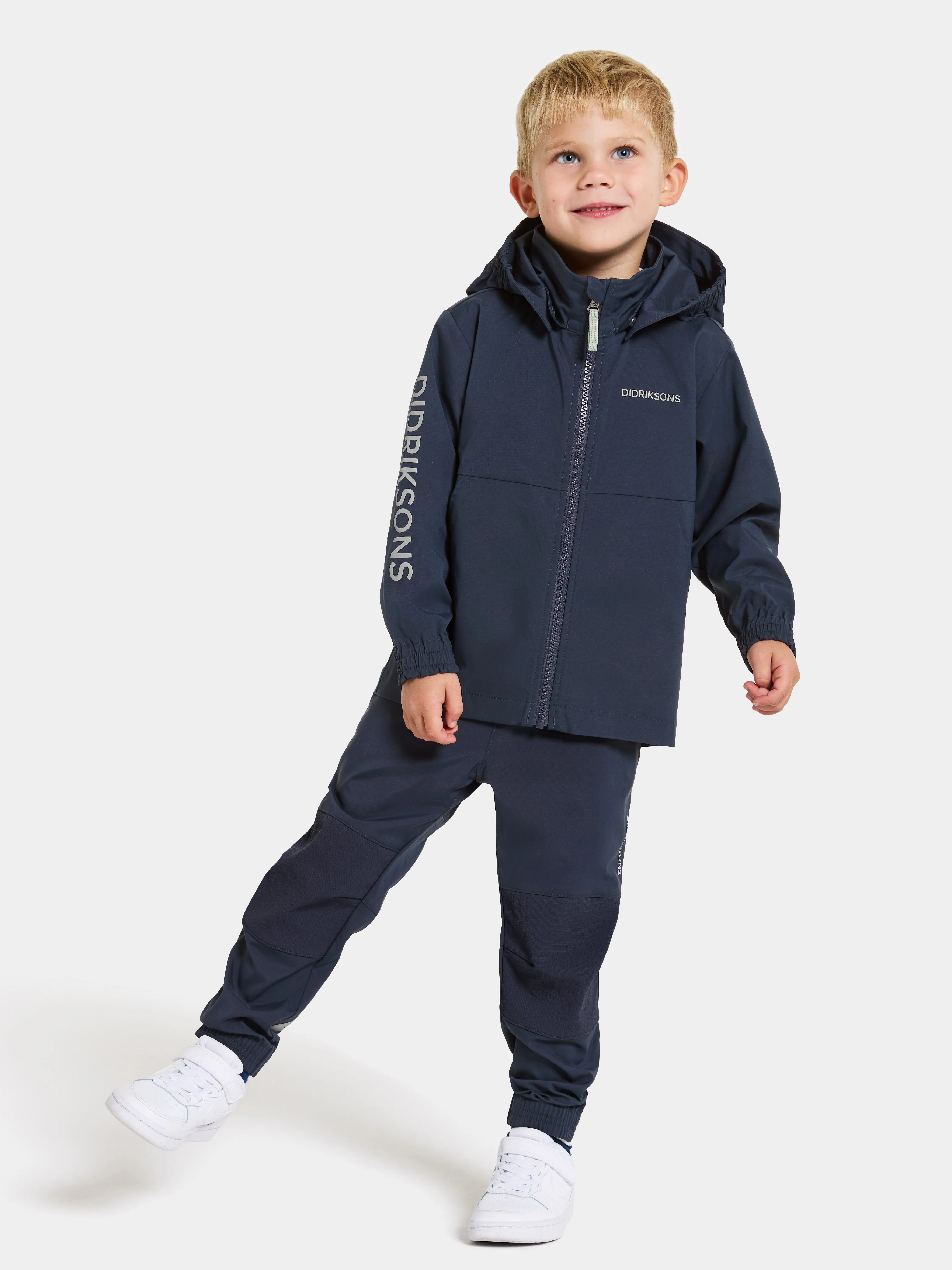 Didriksons Kids&#x27; Hallon Jacket Navy | Buy Didriksons Kids&#x27; Hallon Jacket Navy here | Outnorth