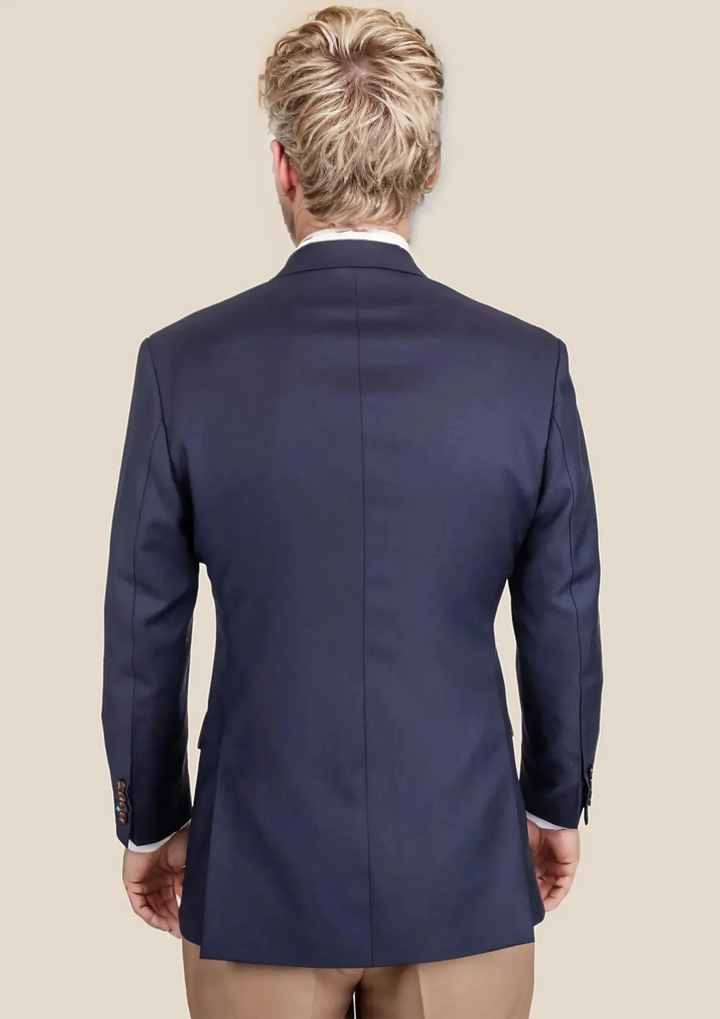 Ellis Stratos Blue Sharkskin Jacket