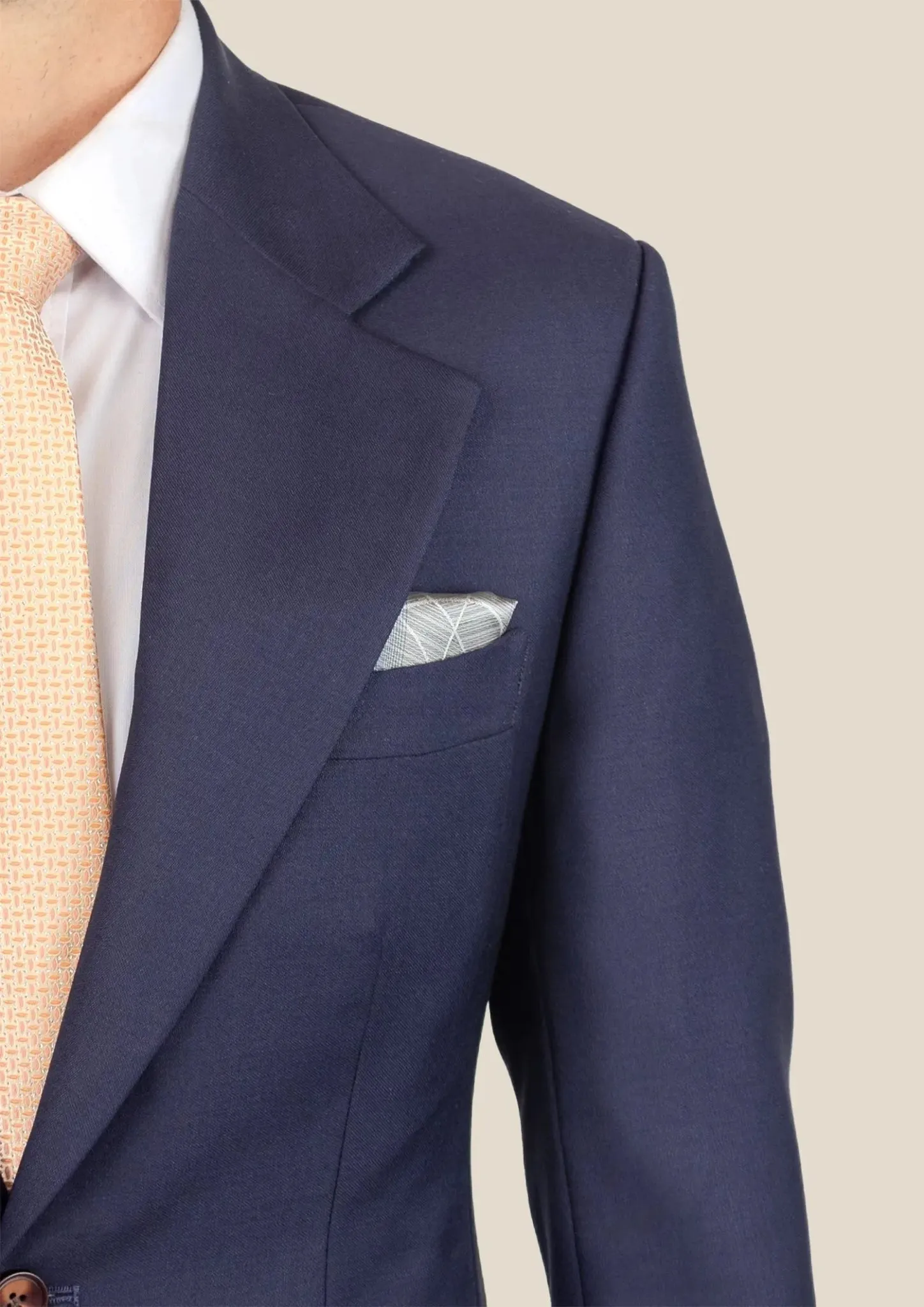 Ellis Stratos Blue Sharkskin Jacket