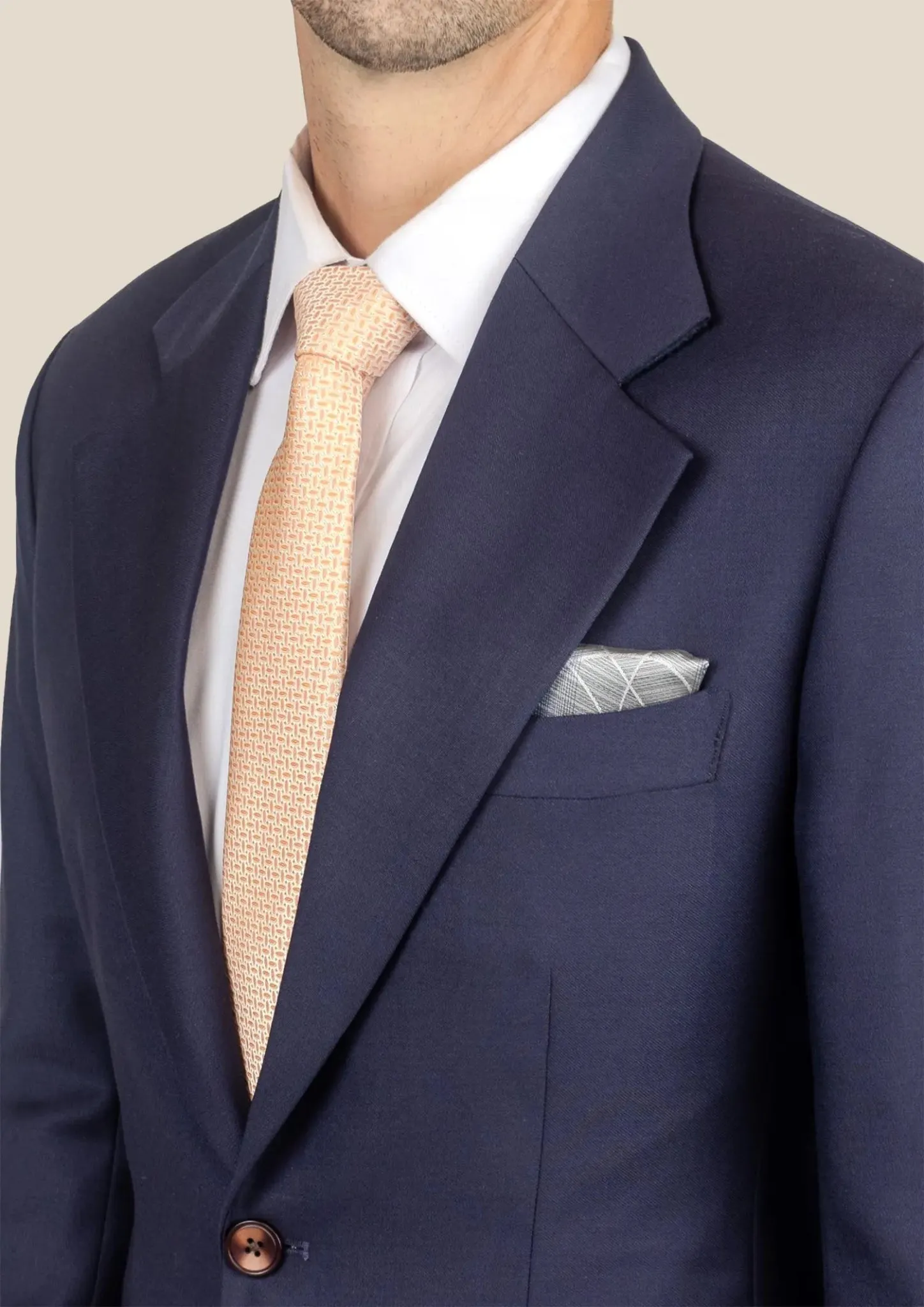 Ellis Stratos Blue Sharkskin Jacket