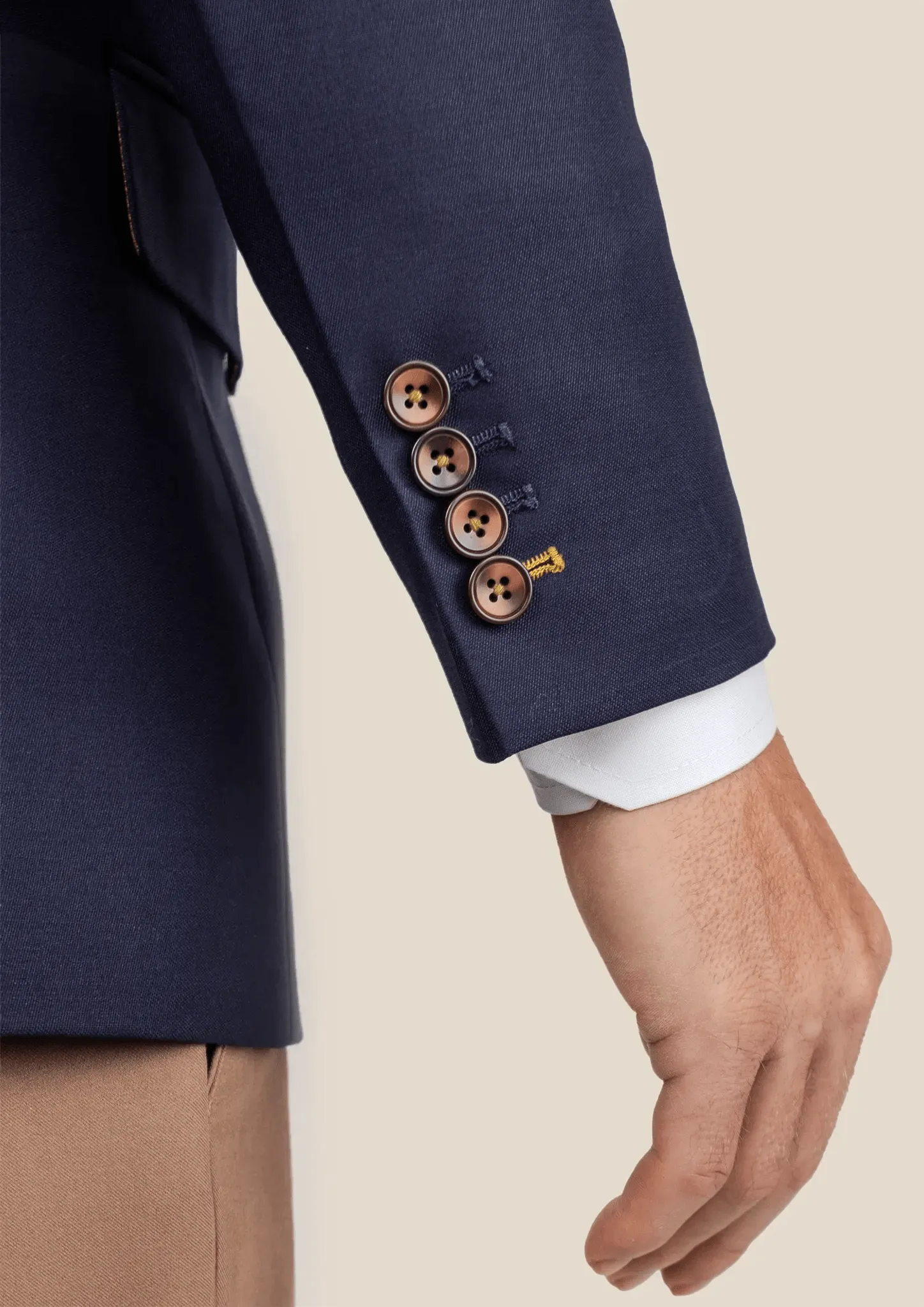 Ellis Stratos Blue Sharkskin Jacket