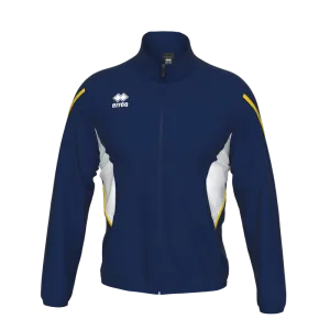 ERREA CHRISTOPHER FULL ZIP TRACK JACKET NAVY WHITE YELLOW