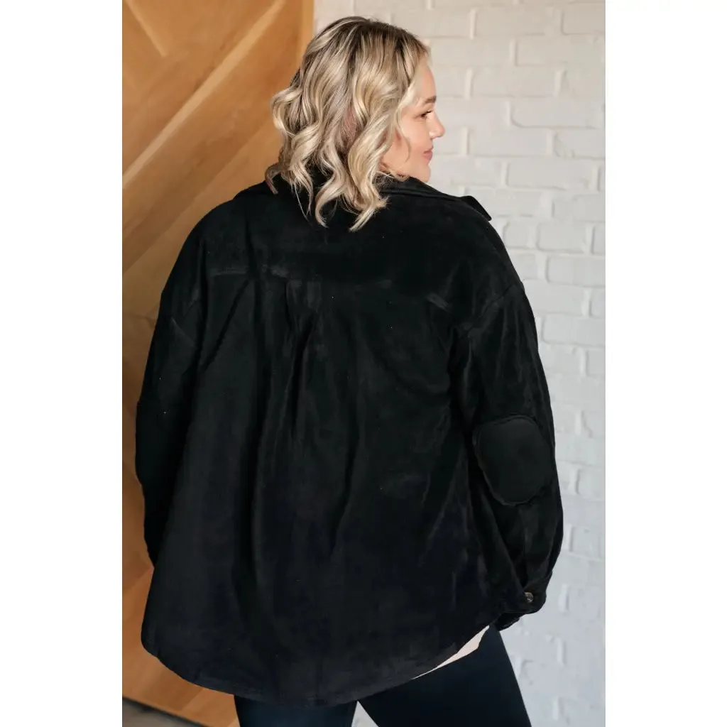 Fantastic in Fleece Jacket in Black