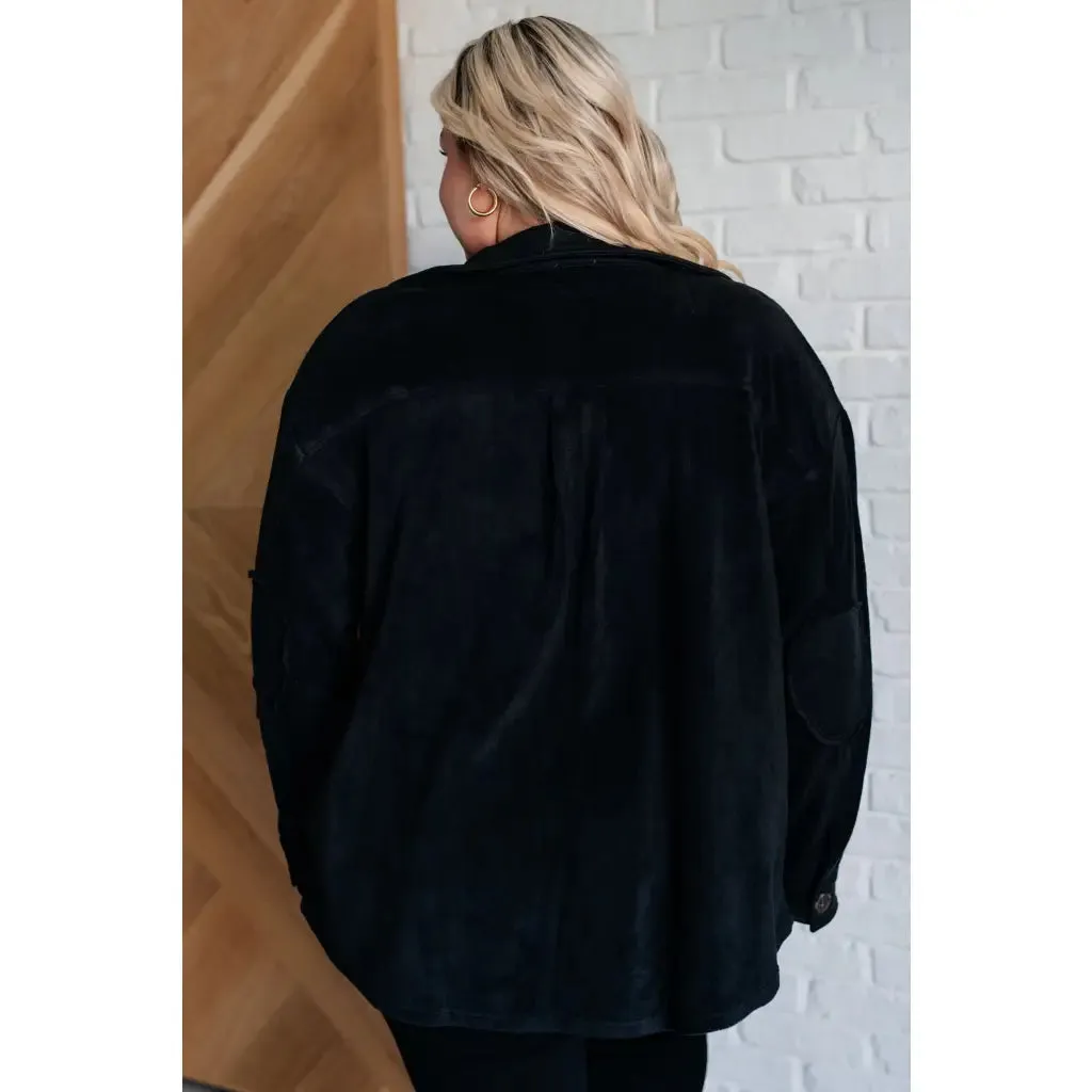 Fantastic in Fleece Jacket in Black