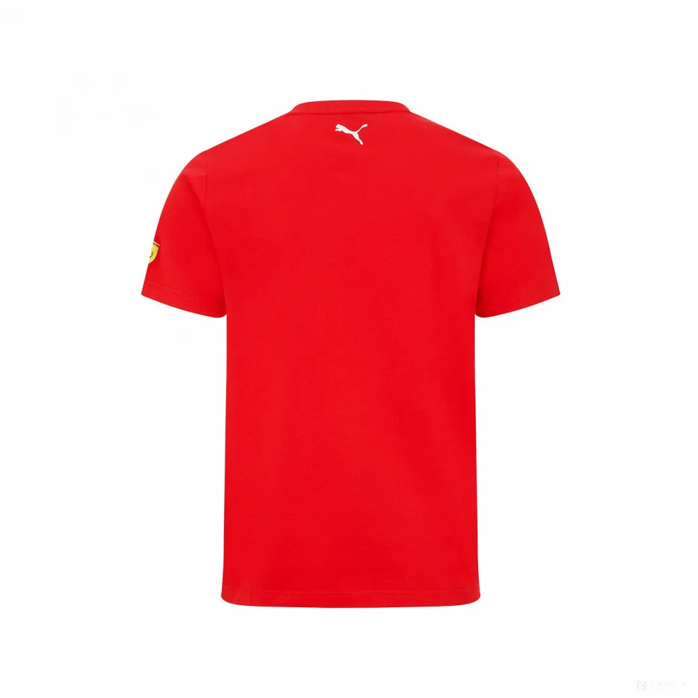Ferrari T-shirt, Carlos Sainz Driver, Red, 2022