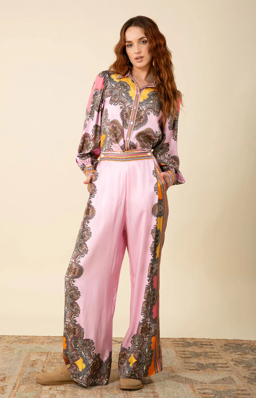 Gracelyn Twill Pants