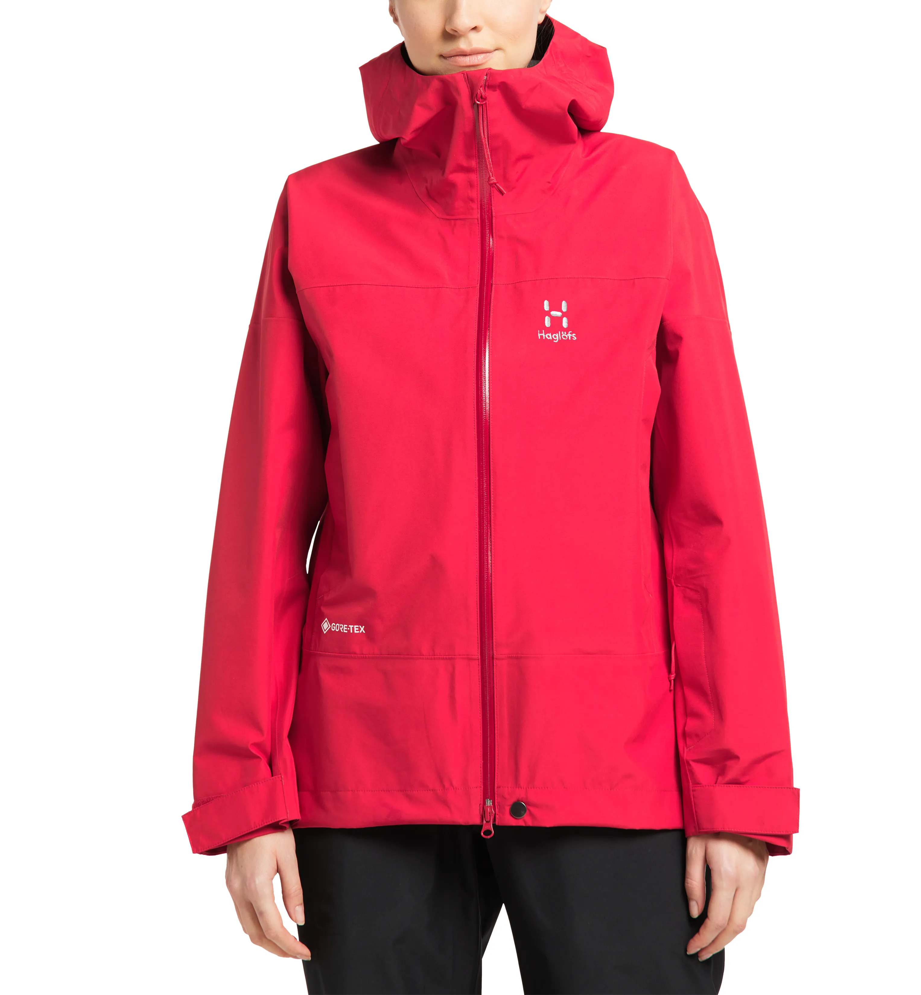 Haglöfs Spire Alpine Gore-Tex Jacket Women Scarlet Red | Buy Haglöfs Spire Alpine Gore-Tex Jacket Women Scarlet Red here | Outnorth