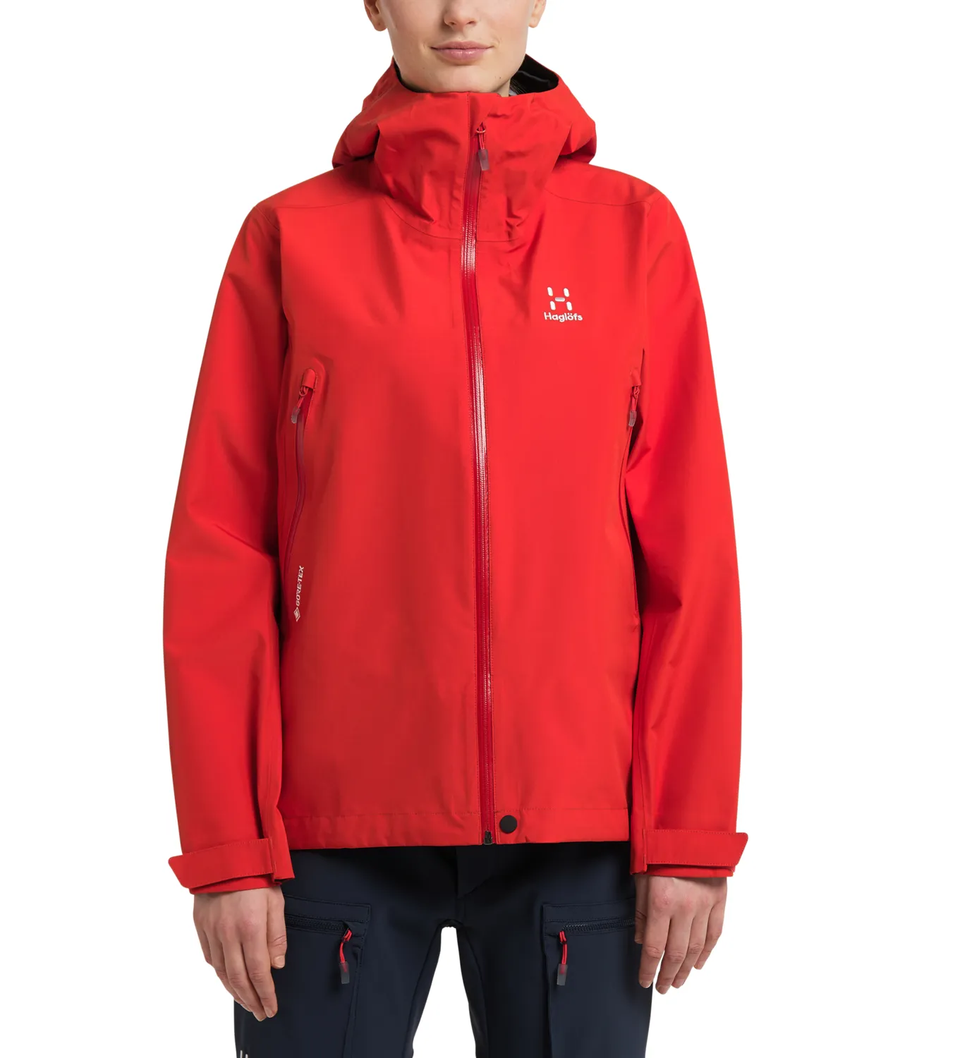 Haglöfs Women&#x27;s Roc Gore-Tex Jacket Zenith Red | Buy Haglöfs Women&#x27;s Roc Gore-Tex Jacket Zenith Red here | Outnorth