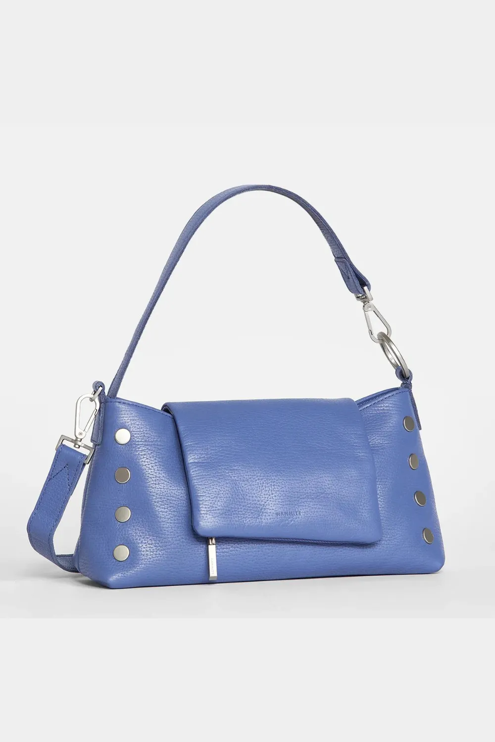 Hammitt VIP Satchel | Bungalow Blue/Brushed Silver
