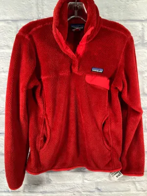 Jacket Faux Fur & Sherpa By Patagonia In Red, Size: S