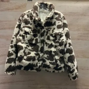 Jacket Faux Fur & Sherpa By The Native One In Animal Print, Size: M