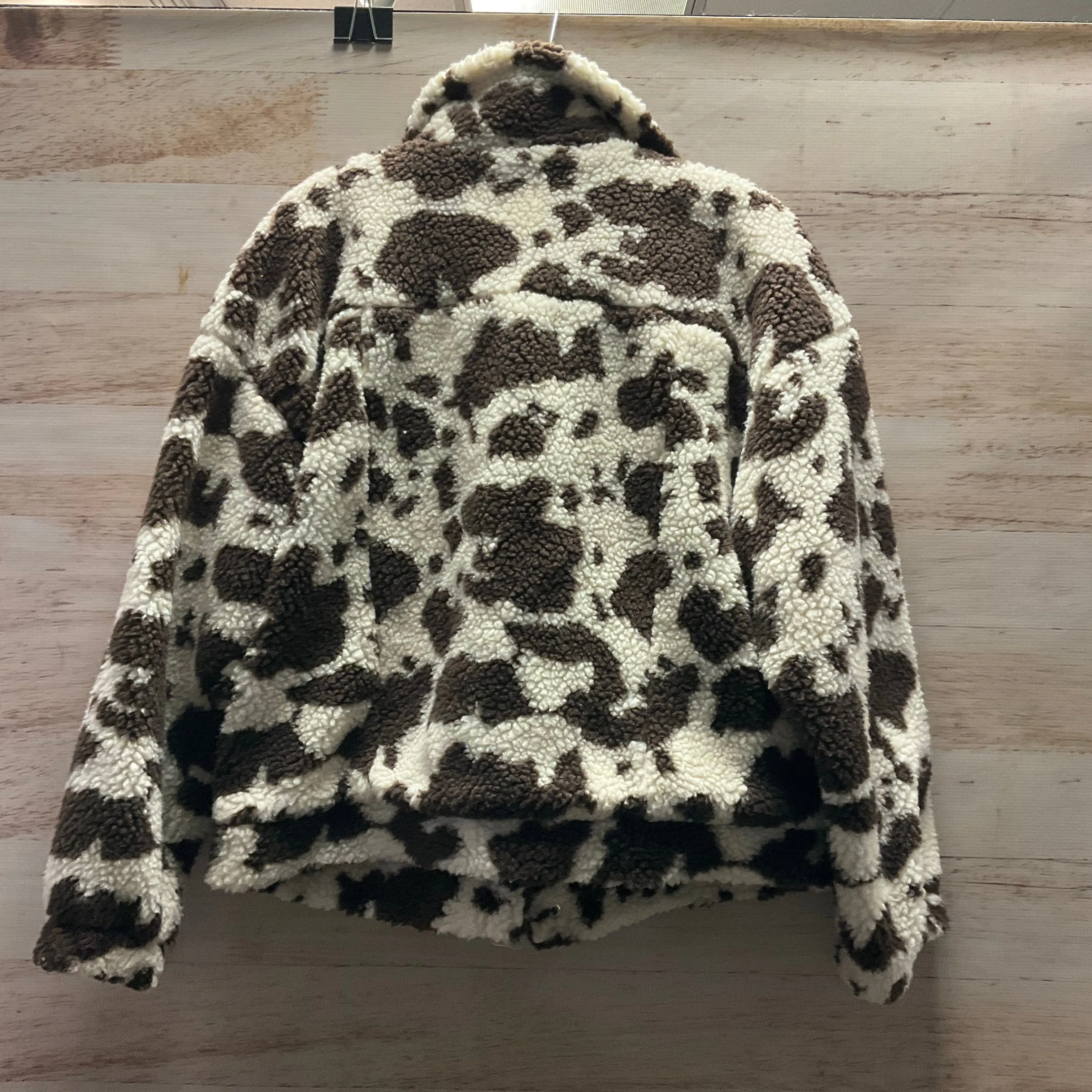 Jacket Faux Fur & Sherpa By The Native One In Animal Print, Size: M
