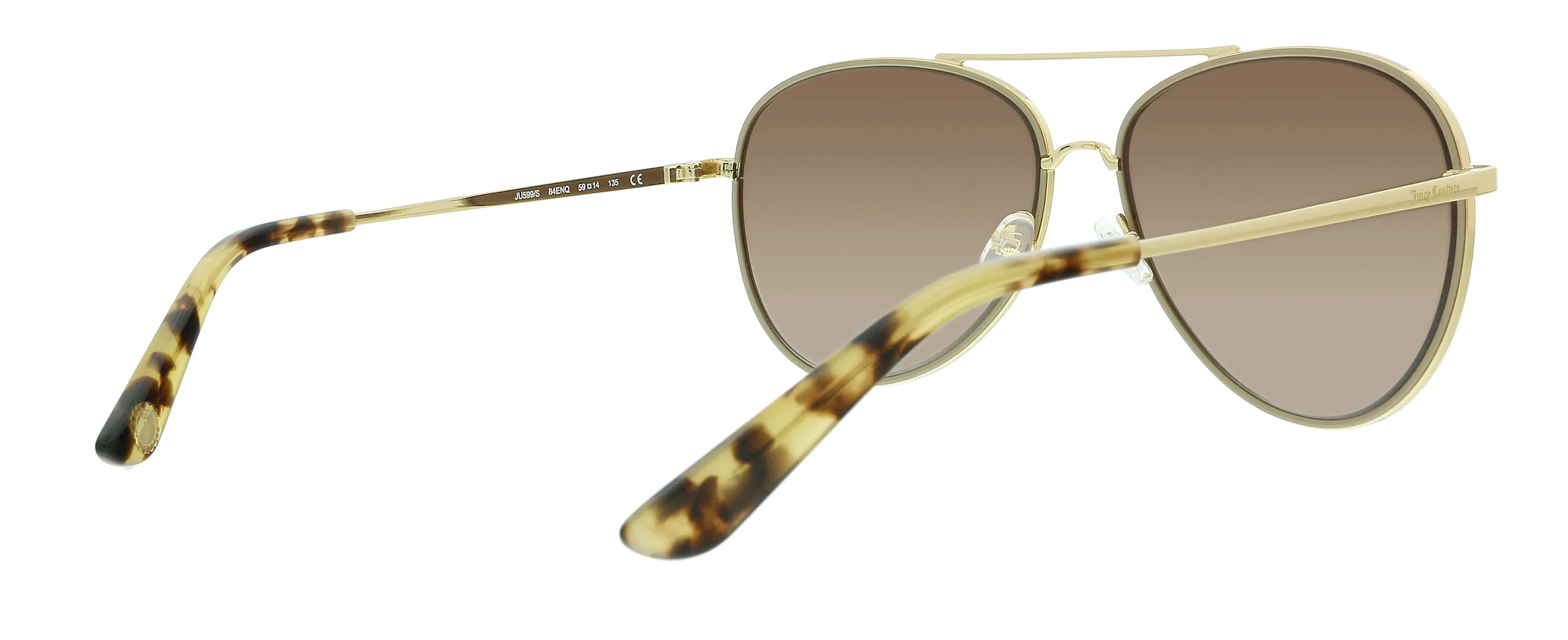 Juicy Couture JU 599/S NQ 084E Beige Aviator Sunglasses