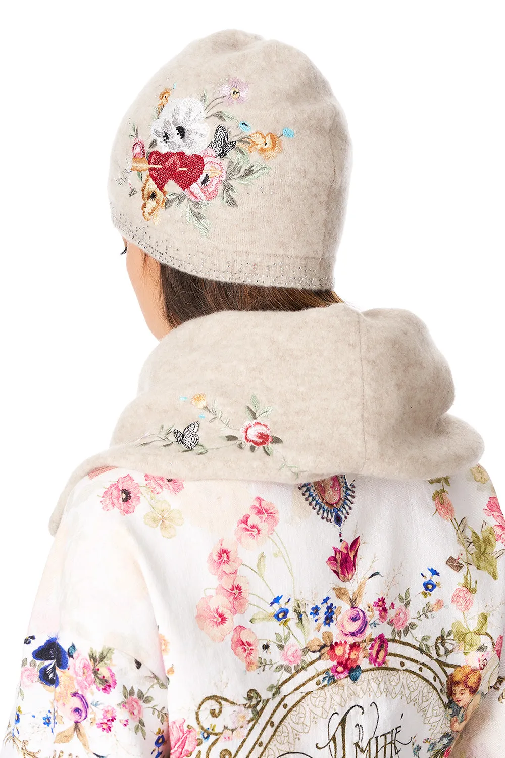 KNIT SNOOD JARDIN POSTCARDS