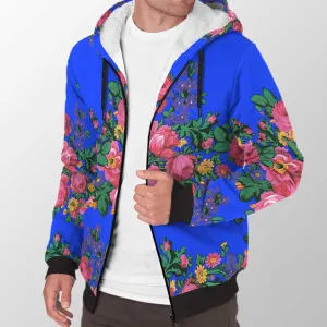 Kokum's Revenge Royal Sherpa Hoodie