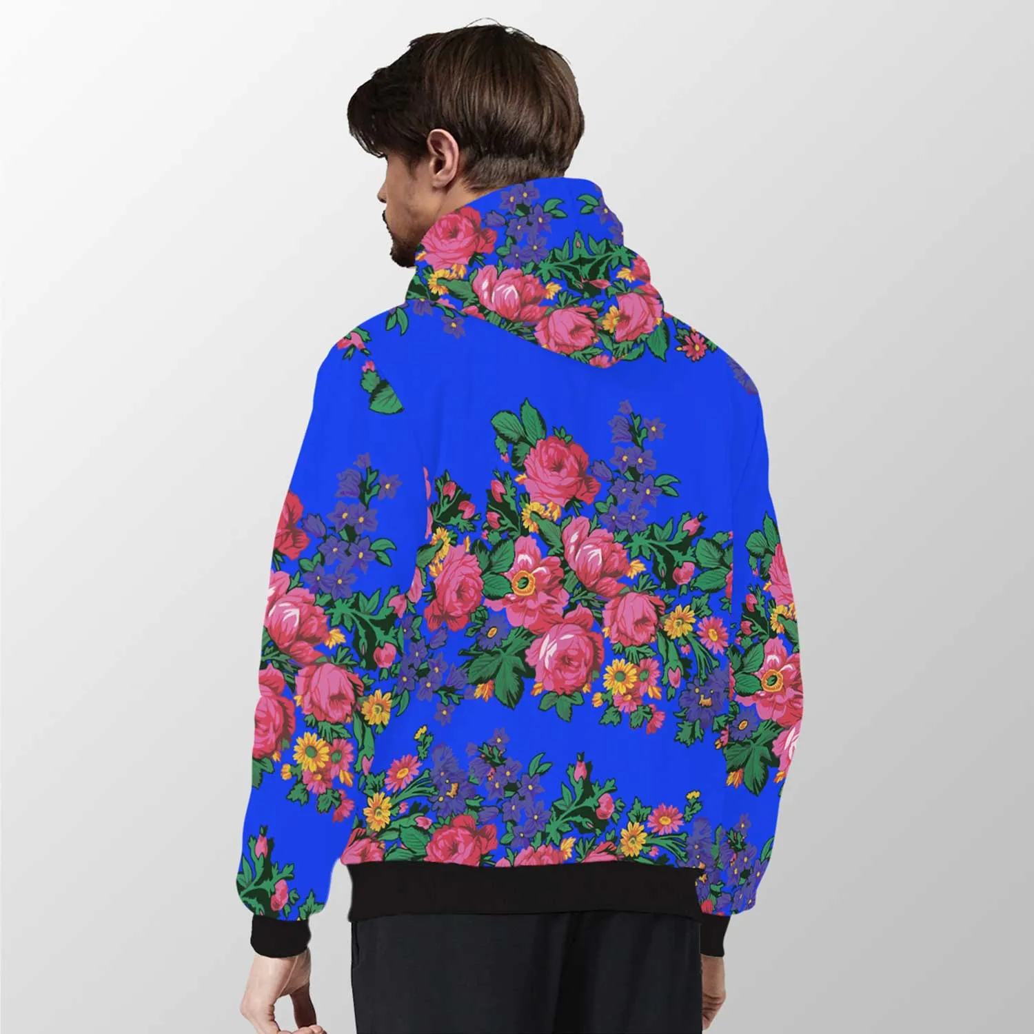 Kokum's Revenge Royal Sherpa Hoodie
