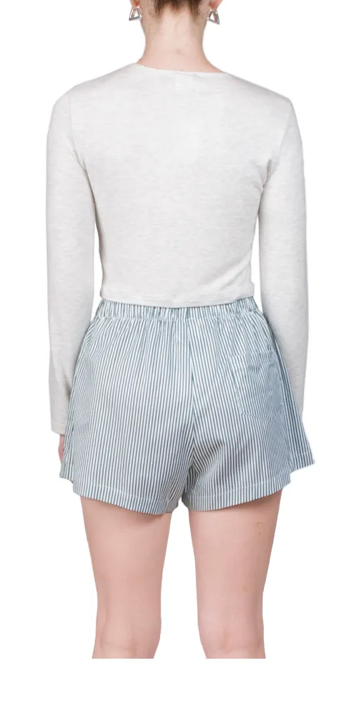 Lauren Crop Cardigan II Cloud