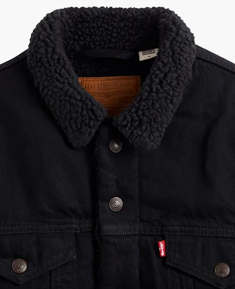 LEVI'S® MEN'S TYPE 3 SHERPA TRUCKER JACKET - BERK
