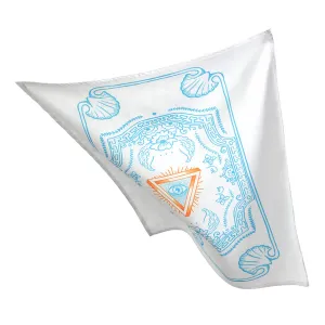 Luxe Line Neck Scarf Cum Pocket Square in Premium Soft Satin
