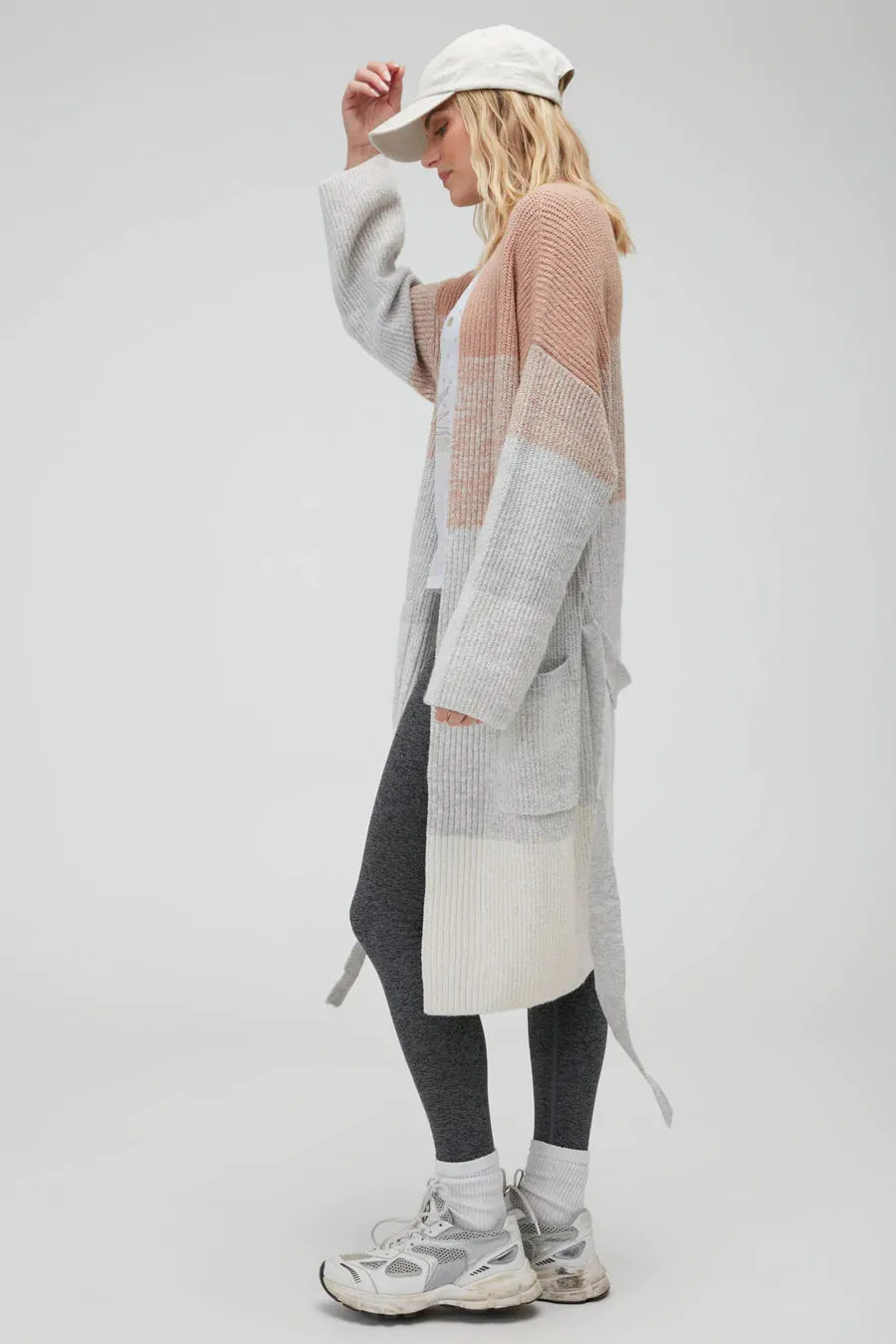 Marled Lurex Cardigan