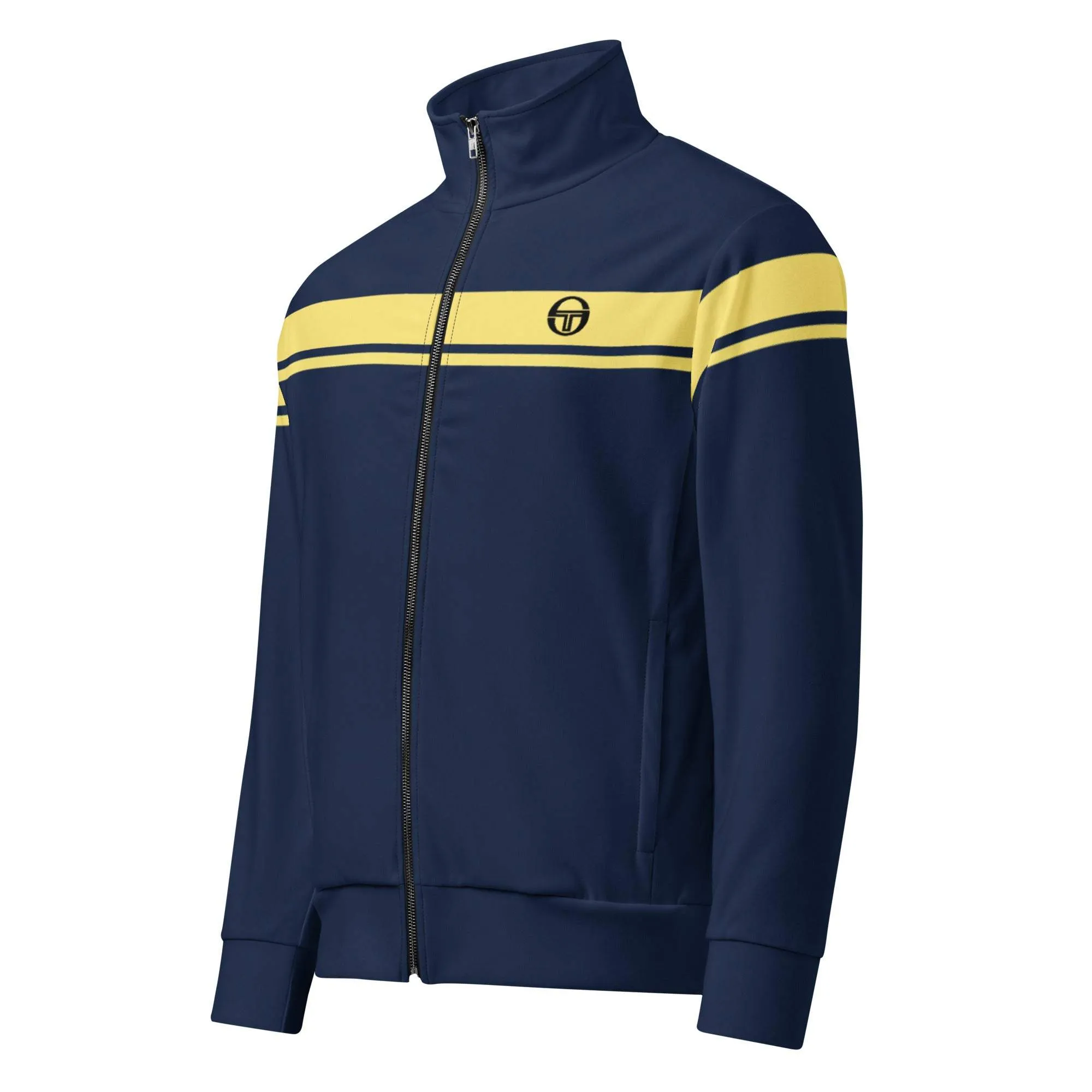 McEnroe Young Line Blue Yellow Track Jacket